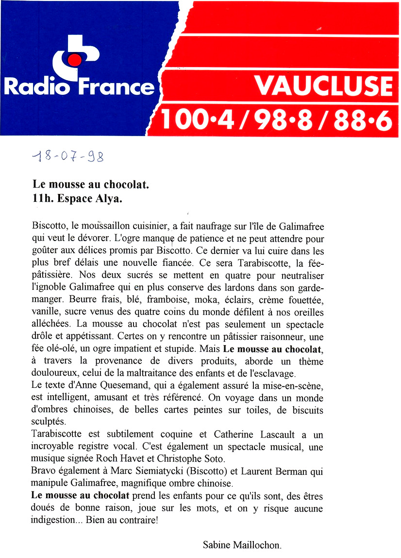 Le Mousse Radio France Vaucluserecadrée